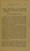 Cover of: Girdles: their origin and development, particularly with regard to their use as charms in medicine, marriage, and midwifery