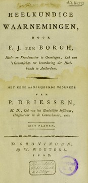 Heelkundige waarnemingen