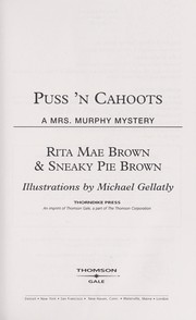Cover of: Puss'n cahoots : a Mrs. Murphy mystery by Jean Little