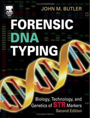 Cover of: Forensic DNA Typing, Second Edition by John M. Butler
