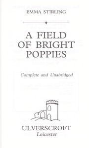 Cover of: A Field of Bright Poppies