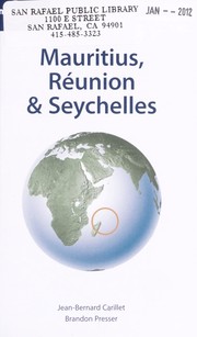 Mauritius, Re union & Seychelles by Jean-Bernard Carillet