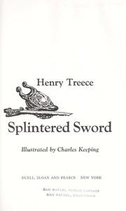 Cover of: Splintered sword.