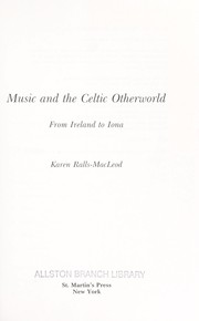 Cover of: Music and the Celtic otherworld