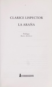 Cover of: La Arana