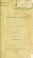 Cover of: An account of the Veterinary College, from its institution in 1791