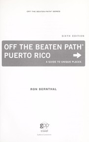 Puerto Rico by Ron Berthnal