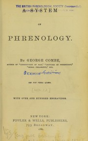 Cover of: A system of phrenology