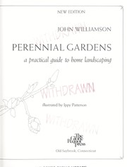 Cover of: Perennial gardens: a practical guide to home landscaping