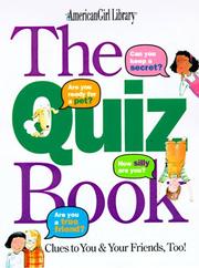 Cover of: The Quiz Book: Clues to You & Your Friends