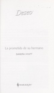 Cover of: La prometida de su hermano by Sandra Hyatt