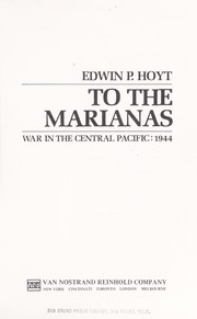 Cover of: To the Marianas by 