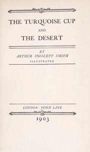 Cover of: The turquoise cup: and the desert