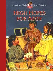 Cover of: High hopes for Addy