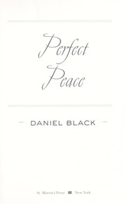 Cover of: Perfect Peace by Daniel Black
