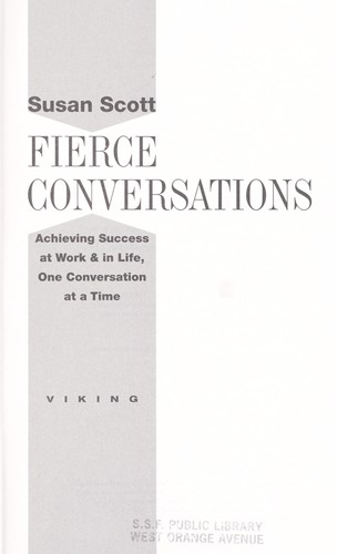 fierce conversations principles