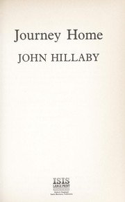 Cover of: Journey Home (Large Print Edition)
