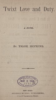 Cover of: 'Twixt love and duty by Tighe Hopkins