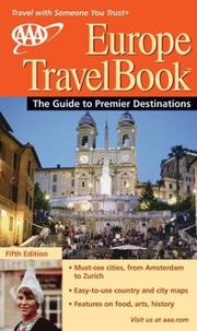 Cover of: AAA Europe Travel Book 5th Edition by American Automobile Association