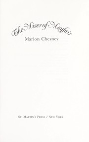 The Miser of Mayfair by M C Beaton Writing as Marion Chesney