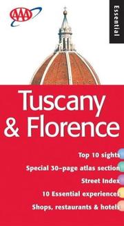 Cover of: AAA Tuscany & Florence Essential Guide (Aaa Essential Tuscany & Florence) by American Automobile Association