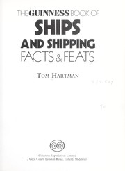Cover of: The Guinness book of ships and shipping facts & feats