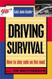 Cover of: AAA Auto Guide: Driving Survival