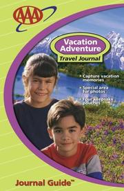 Cover of Vacation Adventure Travel Journal (Travel Journal Guides)