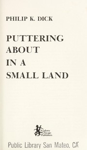 Cover of: Puttering about in a small land