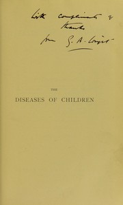 Cover of: The diseases of children, medical and surgical
