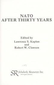 Cover of: NATO after thirty years