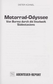 Motorrad-Odyssee by Dieter Ku hnel