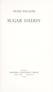 Cover of: Sugar daddy.
