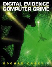 Cover of: Digital evidence and computer crime by Eoghan Casey