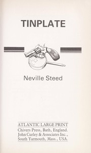 Cover of: Tinplate by Neville Steed