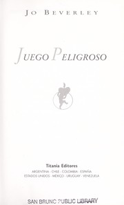 Cover of: Juego peligroso