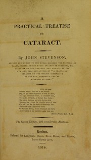 Cover of: A practical treatise on cataract