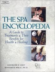 Cover of: The Spa Encyclopedia by Hannelore  R. Leavy, Ph.D., Reinhard  R. Bergel