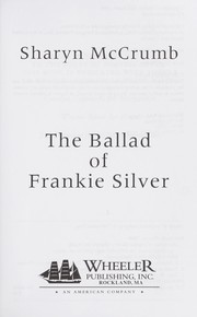 Cover of: The ballad of Frankie Silver | Sharyn McCrumb