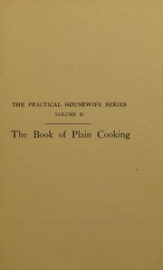 Cover of: The book of plain cooking