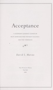 Acceptance by Dave Marcus