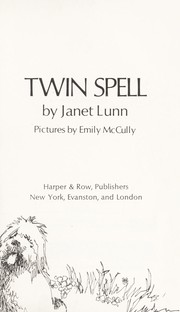 Cover of: Twin spell by Janet Lunn