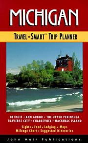 Cover of: Michigan: Travel Smart Trip Planner (1st ed)