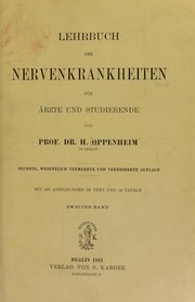 Cover of: Lehrbuch der nervenkrankheiten für ärzte und studierende