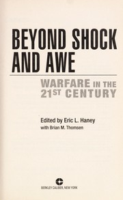Cover of: Beyond shock and awe: warfare in the 21st century