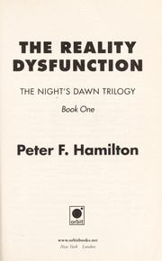 Cover of: The Reality Dysfunction