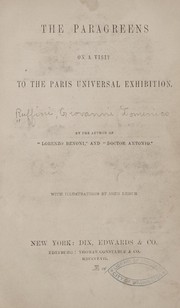 Cover of: The Paragreens on a visit to the Paris universal exhibition