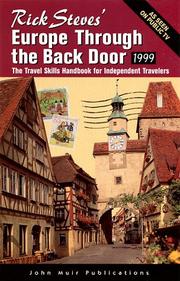 Cover of: Rick Steves' Europe Through the Back Door 1999 (Rick Steves' Europe Through the Back Door)