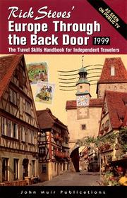 Cover of: Rick Steves' Europe Through the Back Door 1999 (Rick Steves' Europe Through the Back Door) by Rick Steves