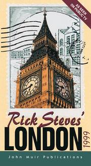 Cover of: Rick Steves' London 1999 (Rick Steves London, 1999) by Rick Steves, Gene Openshaw